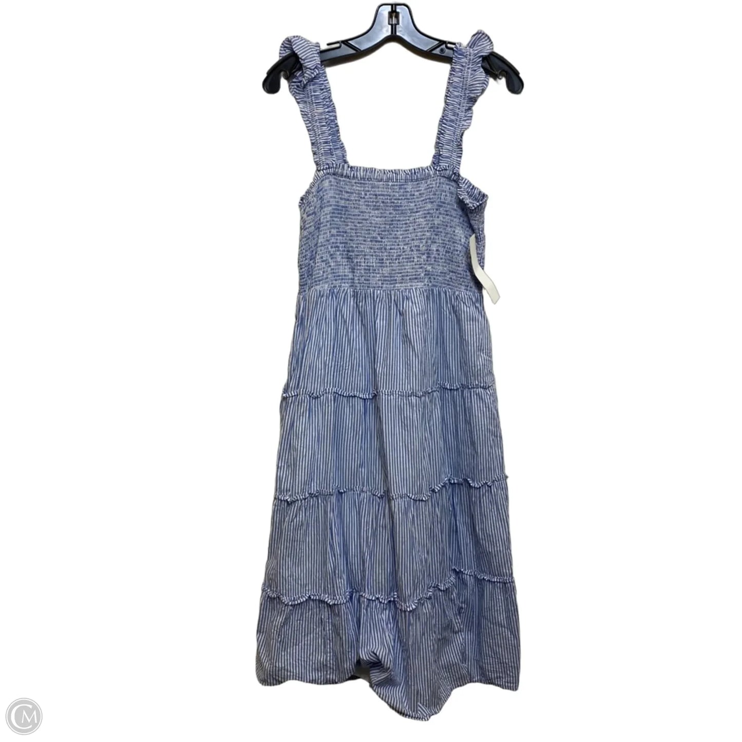 Dress Casual Midi By J. Crew In Blue, Size: Mp