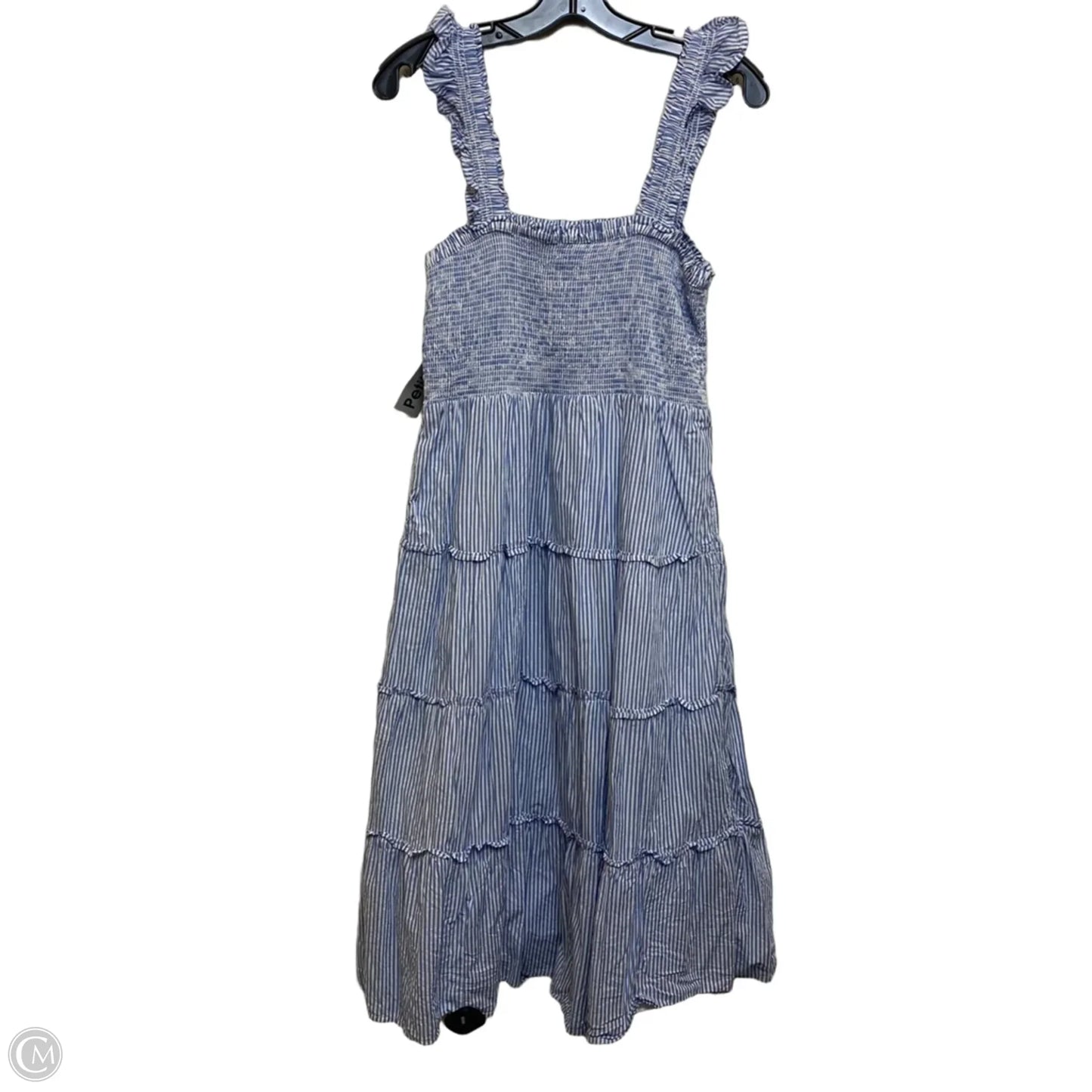 Dress Casual Midi By J. Crew In Blue, Size: Mp