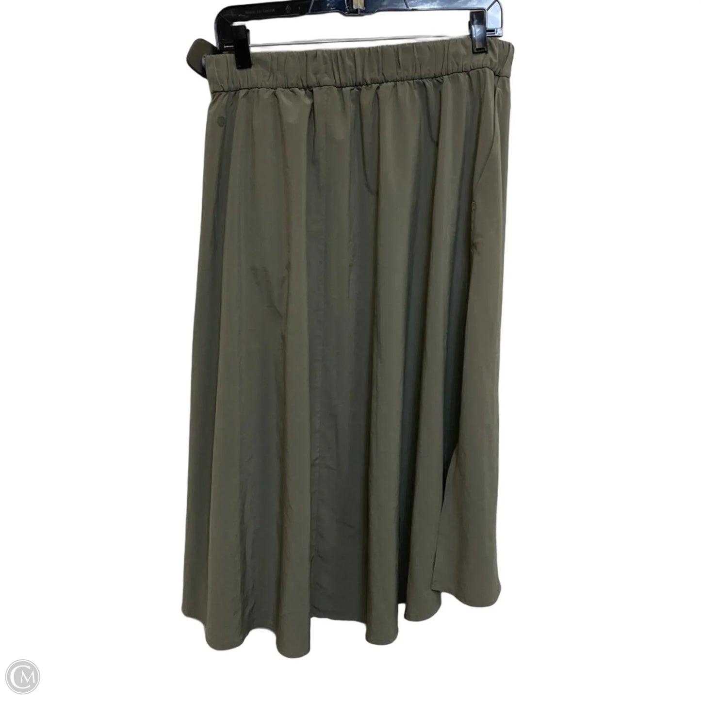 Athletic Skirt By Lululemon In Green, Size: M