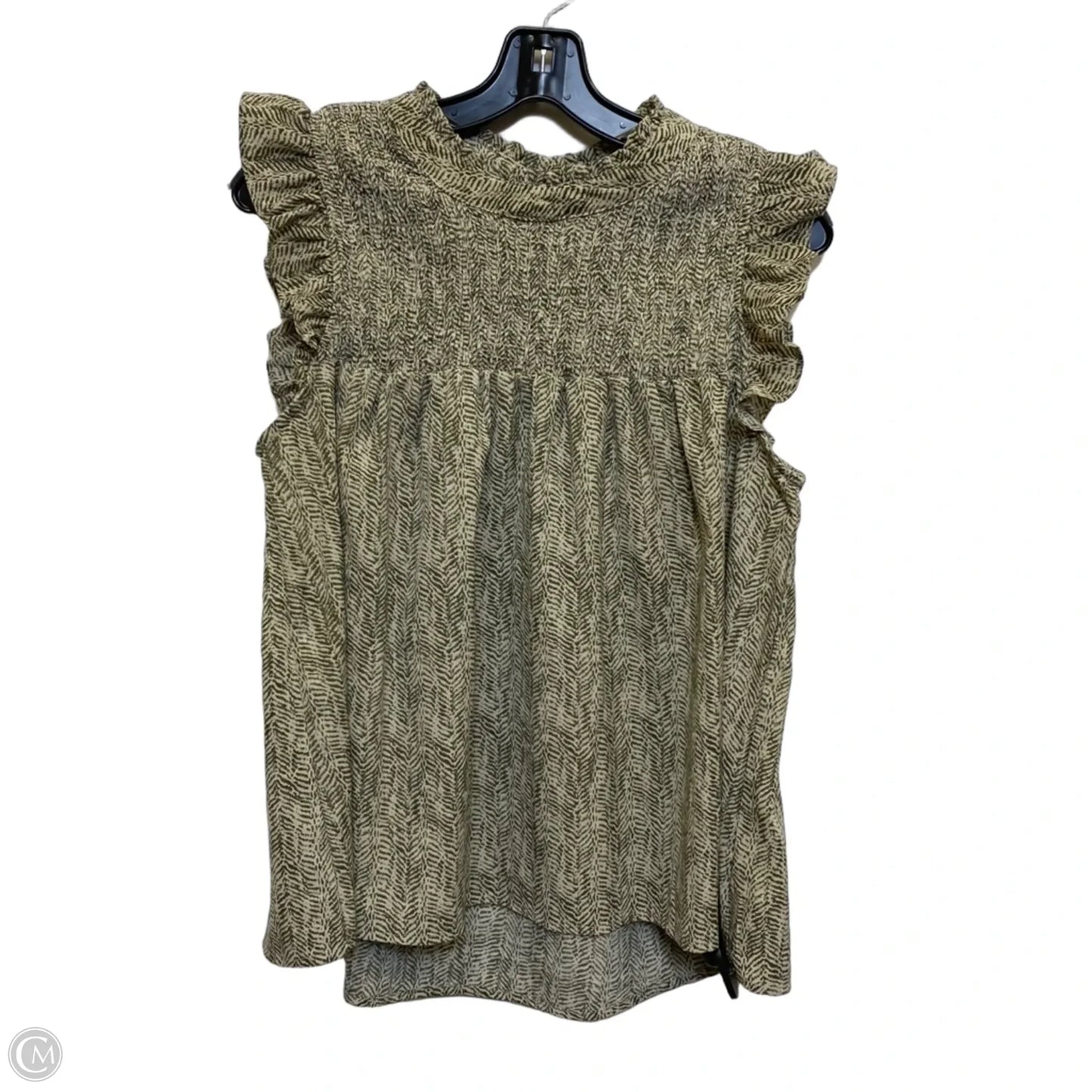 Top Sleeveless By Thml In Green, Size: S