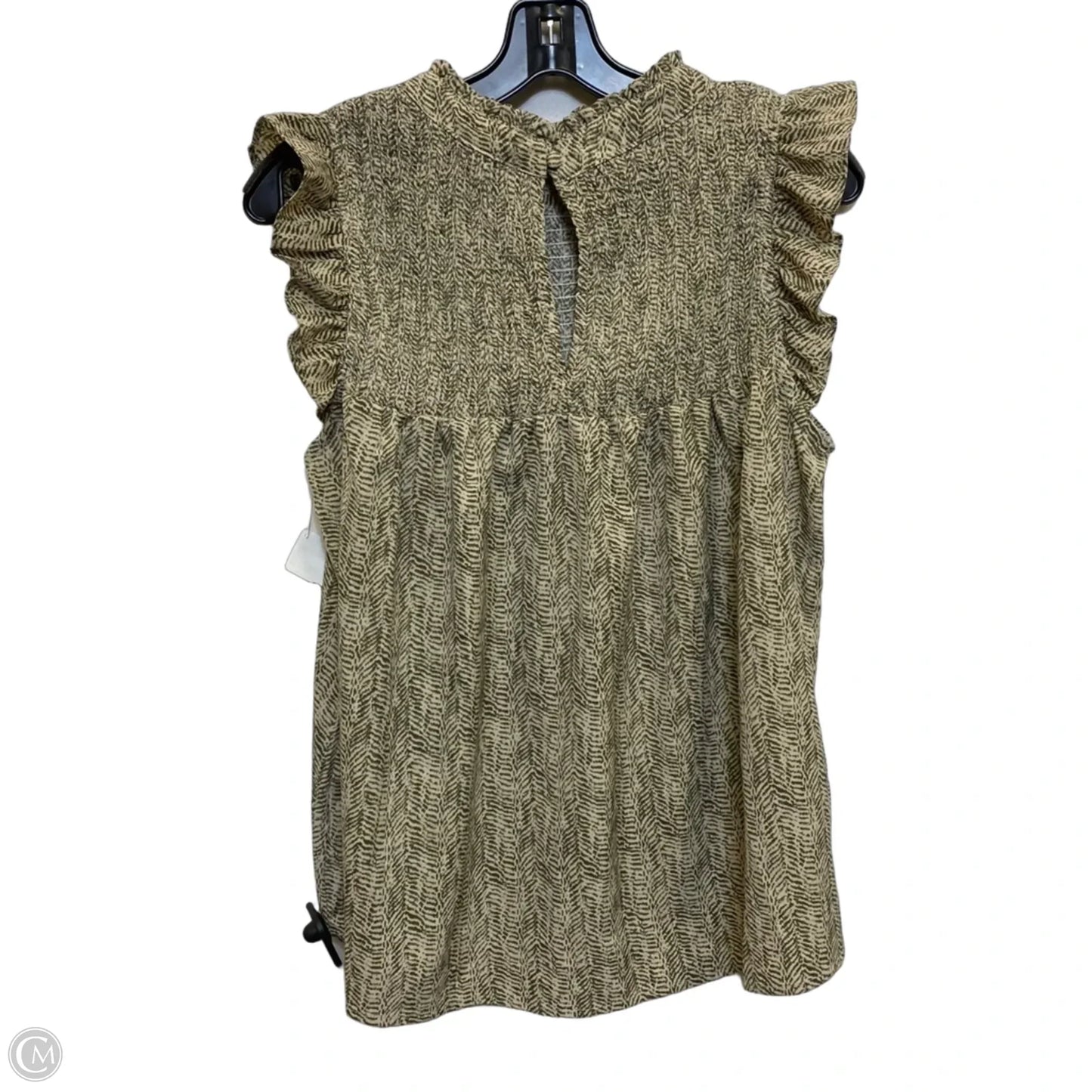 Top Sleeveless By Thml In Green, Size: S
