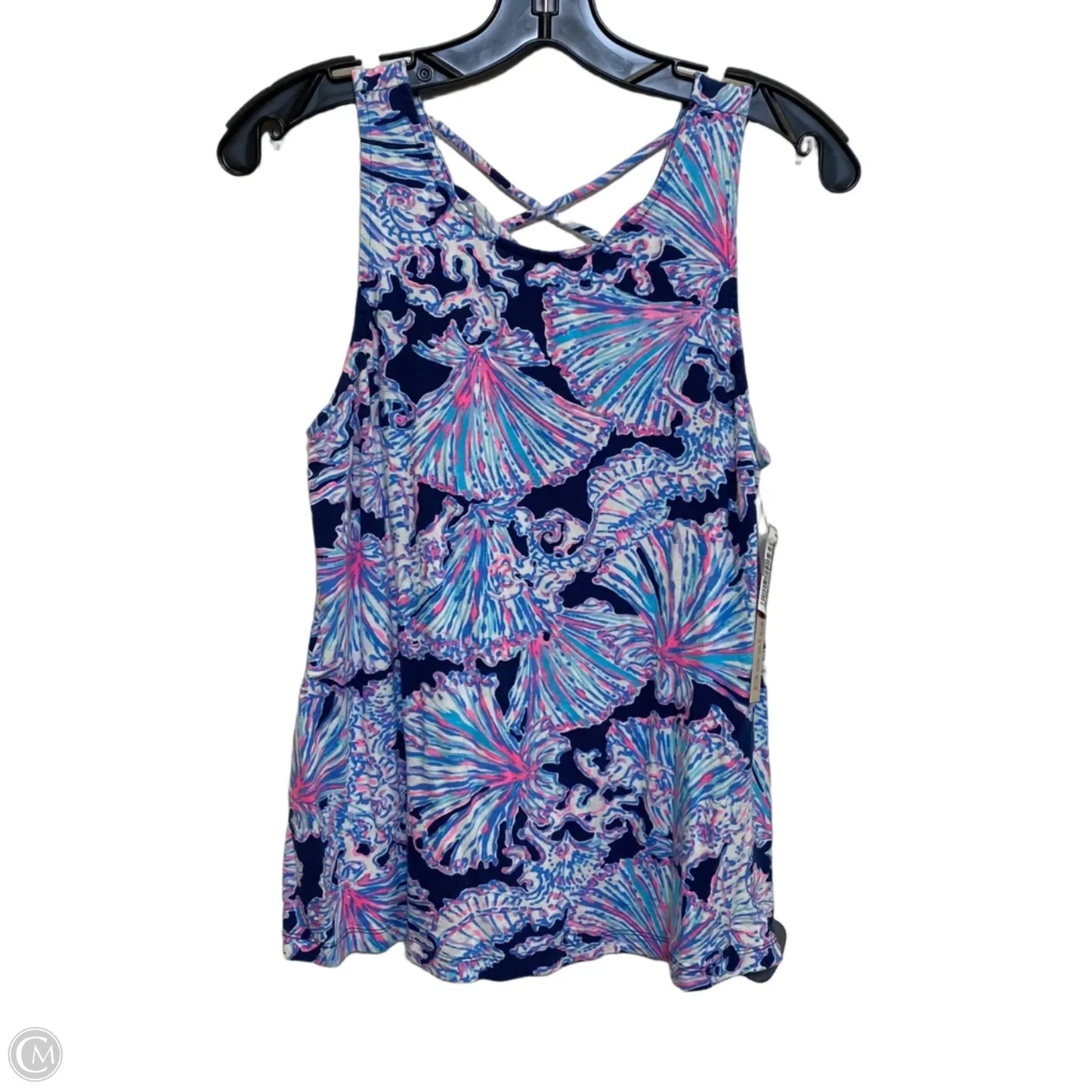 Top Sleeveless Designer By Lilly Pulitzer In Blue, Size: S