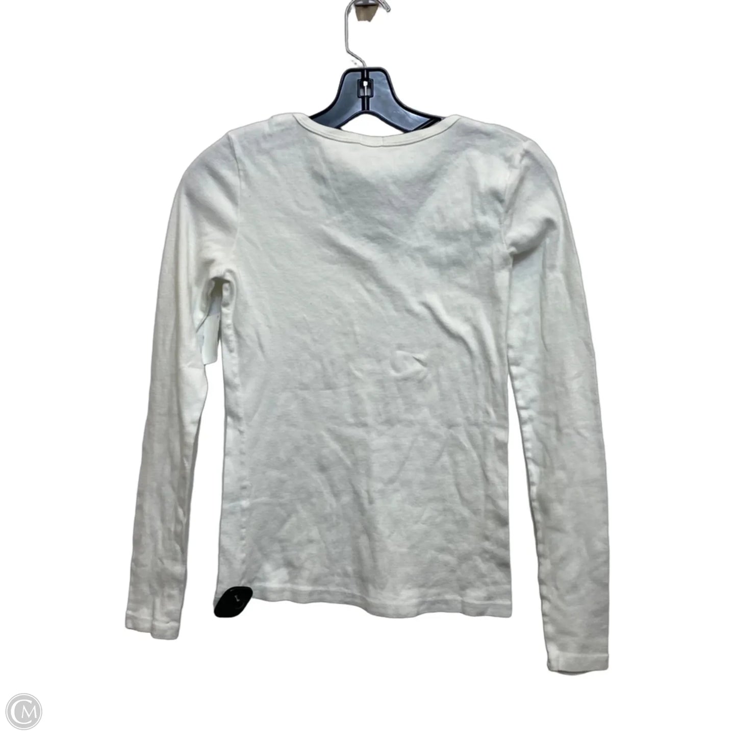 Top Long Sleeve Basic By John Galt In White, Size: S