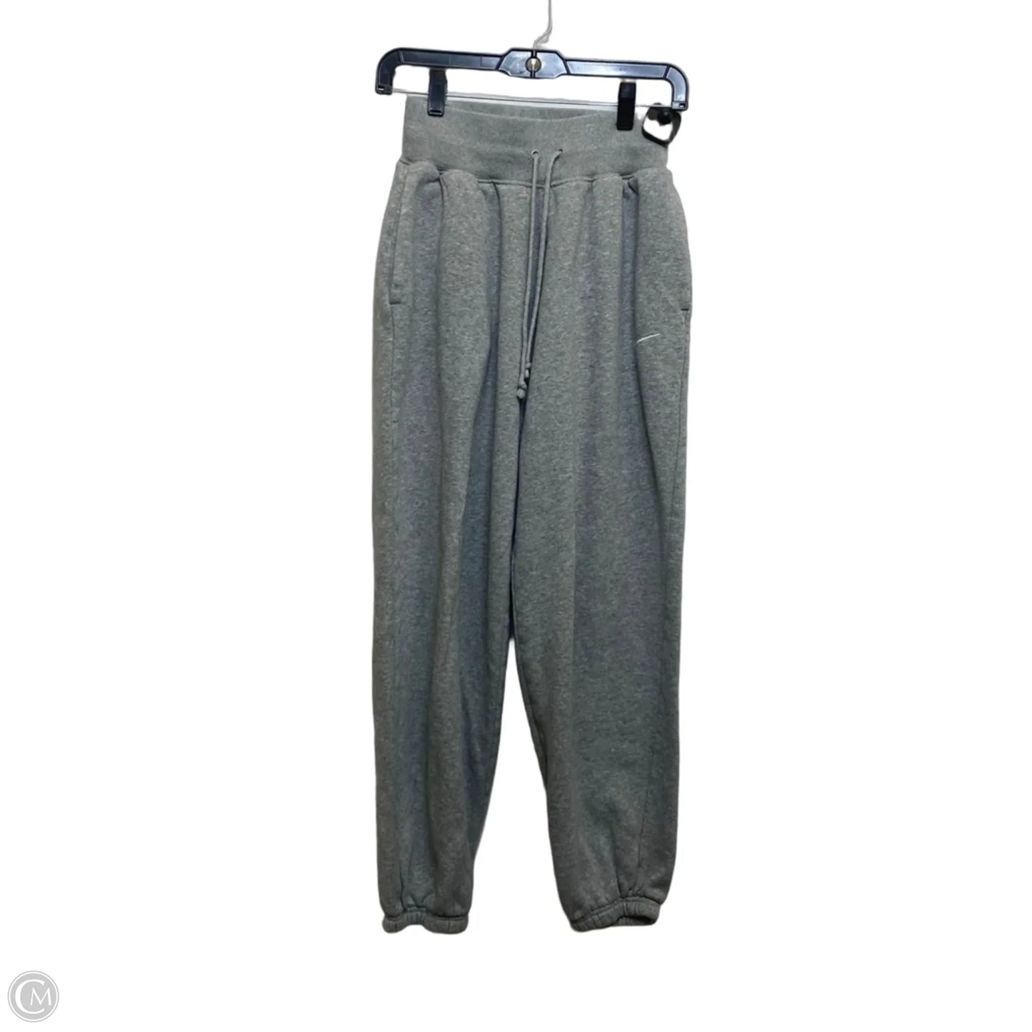 Athletic Pants By Nike Apparel In Grey, Size: Xs