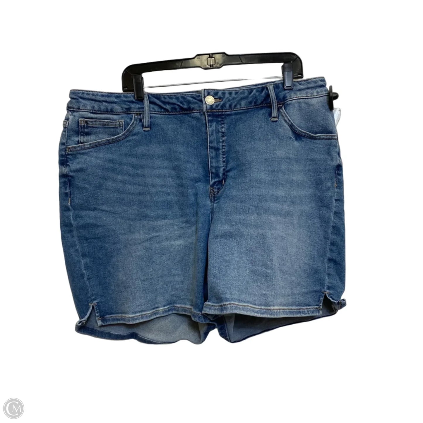 Shorts By Ava & Viv In Blue Denim, Size: 20