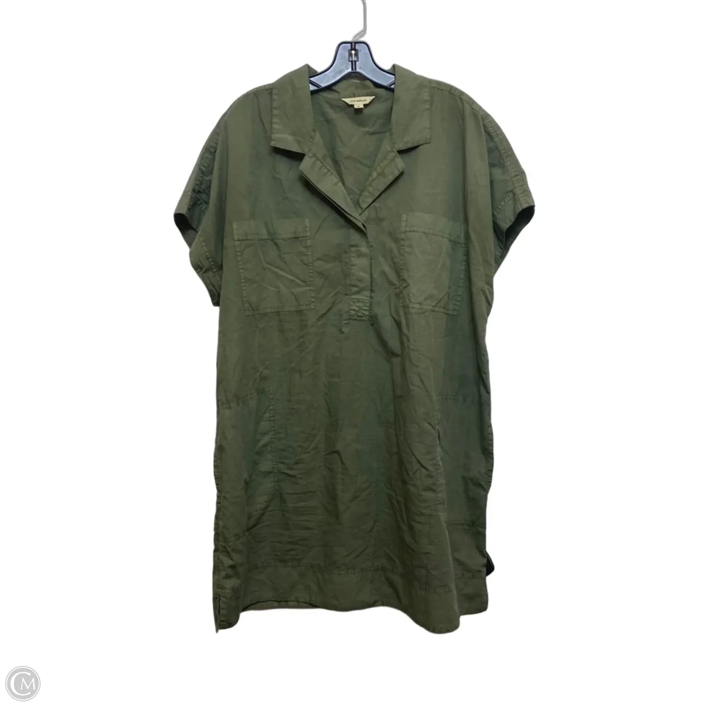 Dress Casual Short By Lucky Brand In Green, Size: Xl