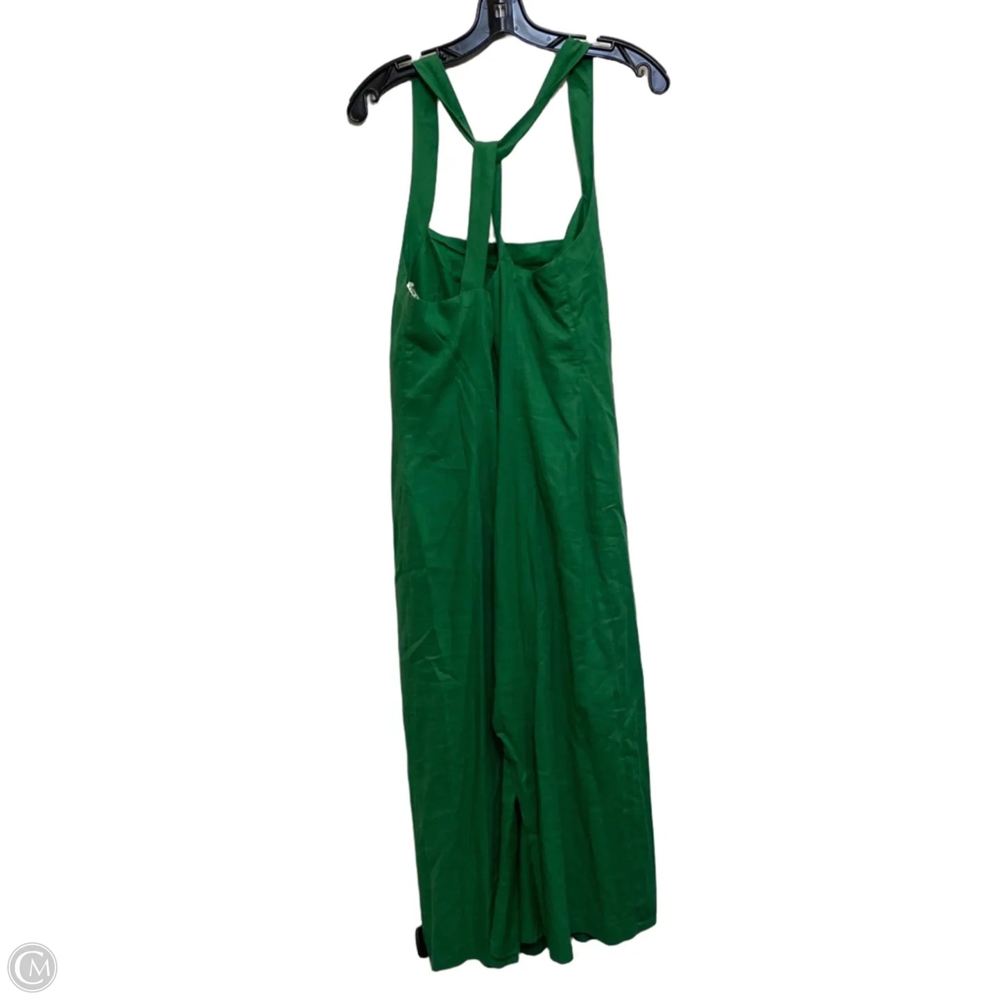 Dress Casual Midi By H&m In Green, Size: L