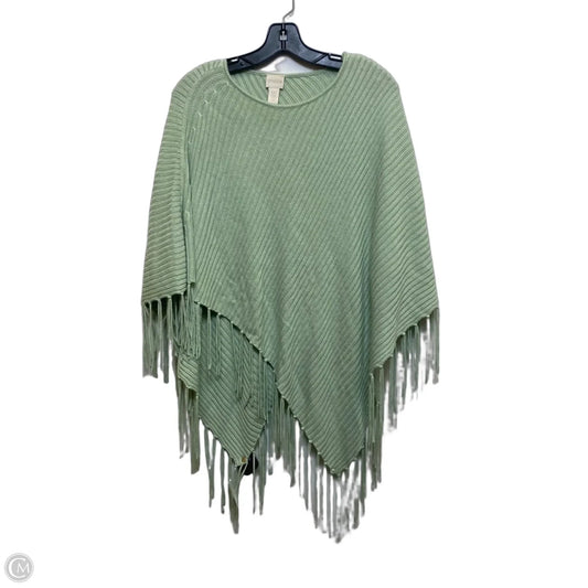 Shawl By Chicos In Green, Size: Osfm