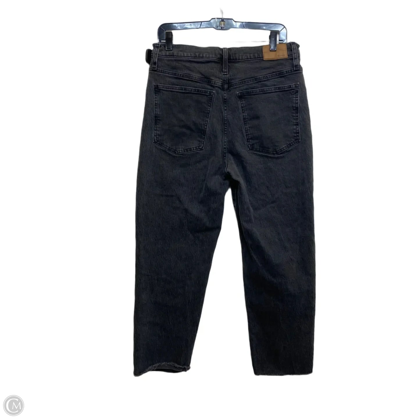 Jeans Straight By Madewell In Grey Denim, Size: 10
