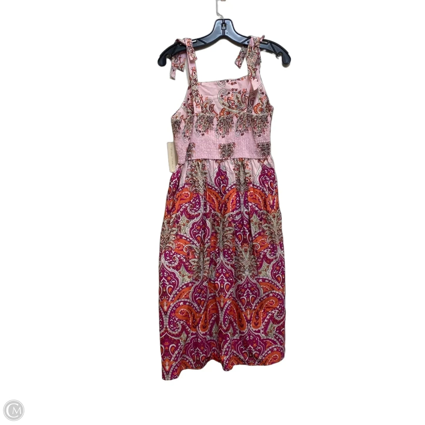 Dress Casual Midi By Single Thread In Pink, Size: M