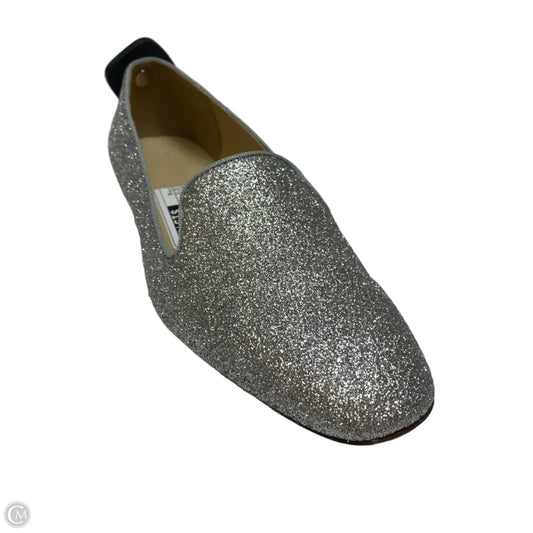 Shoes Flats By J. Crew In Silver, Size: 8