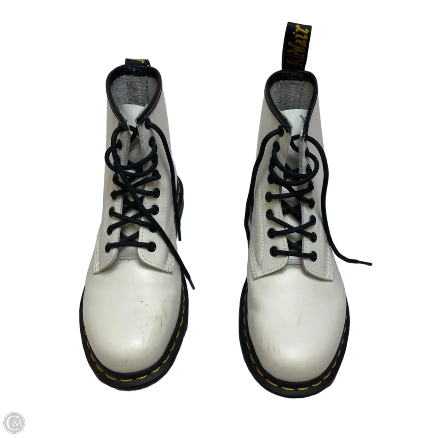 Boots Designer By Dr Martens In White, Size: 8