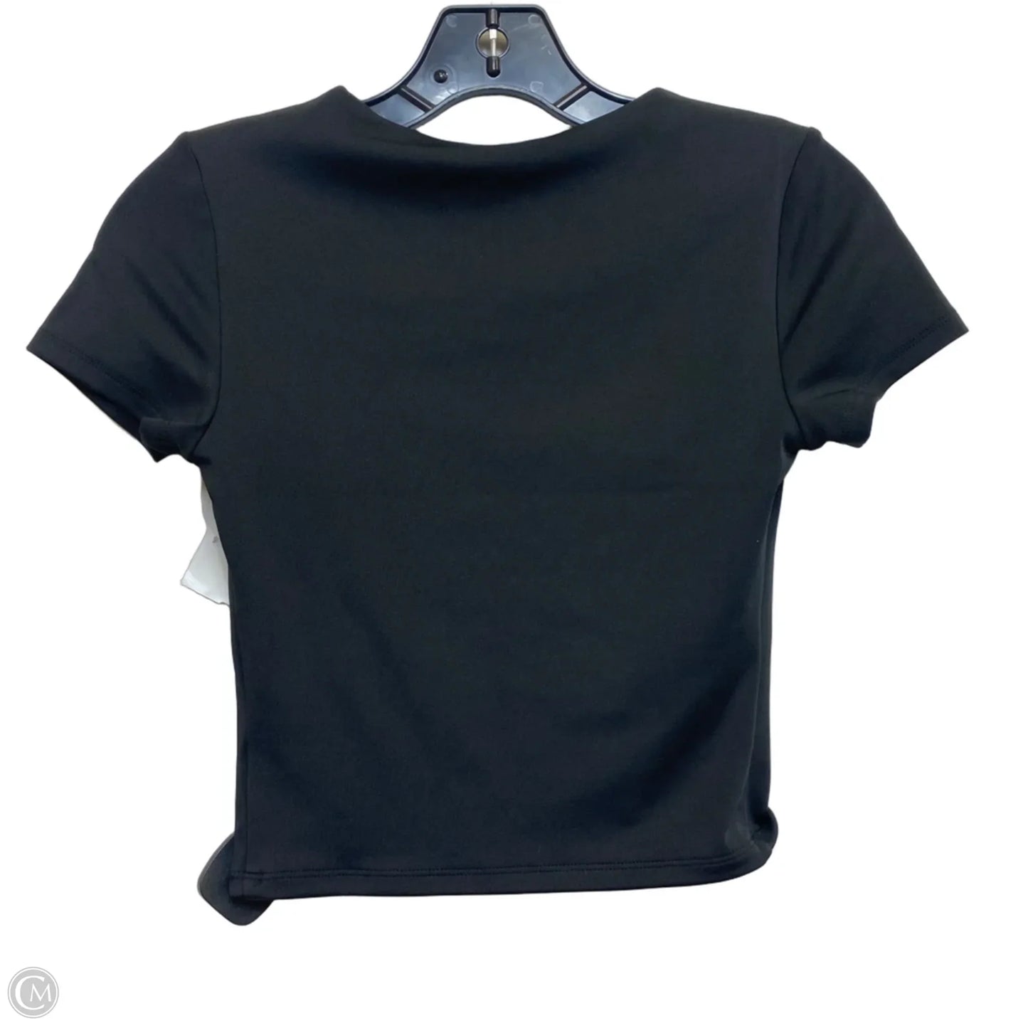 Top Short Sleeve Basic By Express In Black, Size: Xs
