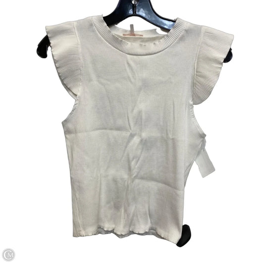 Top Sleeveless By Mi Ami In White, Size: Xl