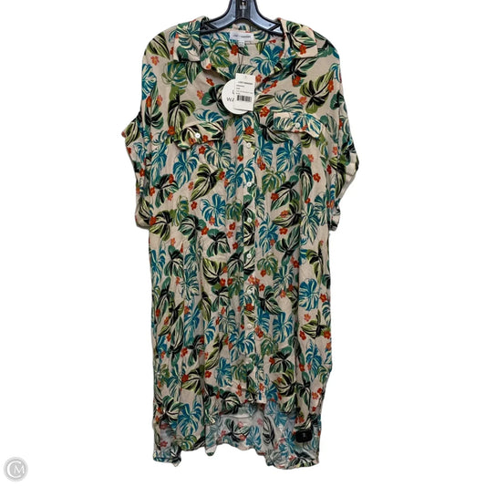 Dress Casual Short By Clothes Mentor In Tan, Size: Xl