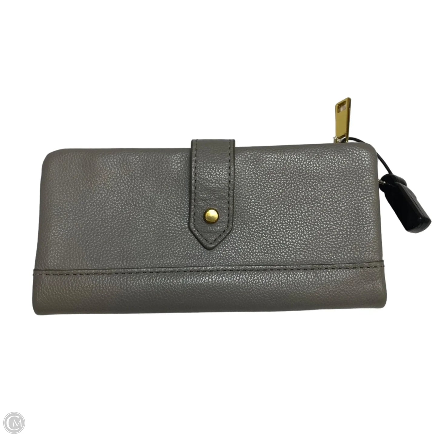 Wallet Leather By Fossil, Size: Medium