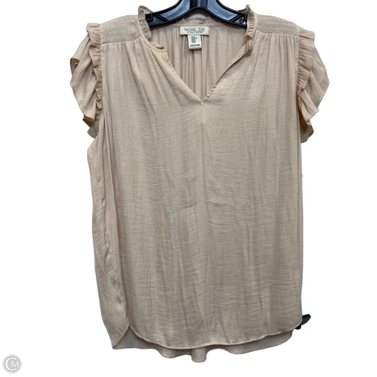 Top Sleeveless By Rachel Zoe In Beige, Size: M