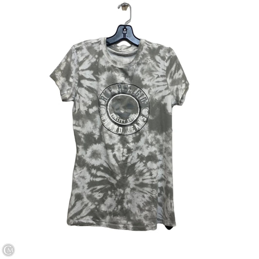 Top Short Sleeve Designer By True Religion In Grey, Size: Xl