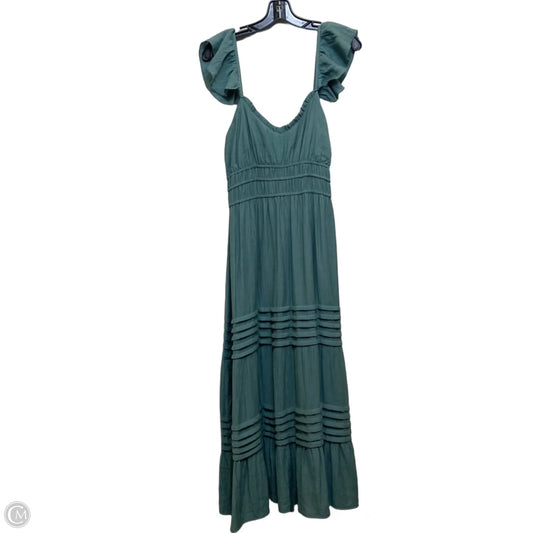Dress Casual Maxi By Max + Ash In Green, Size: L