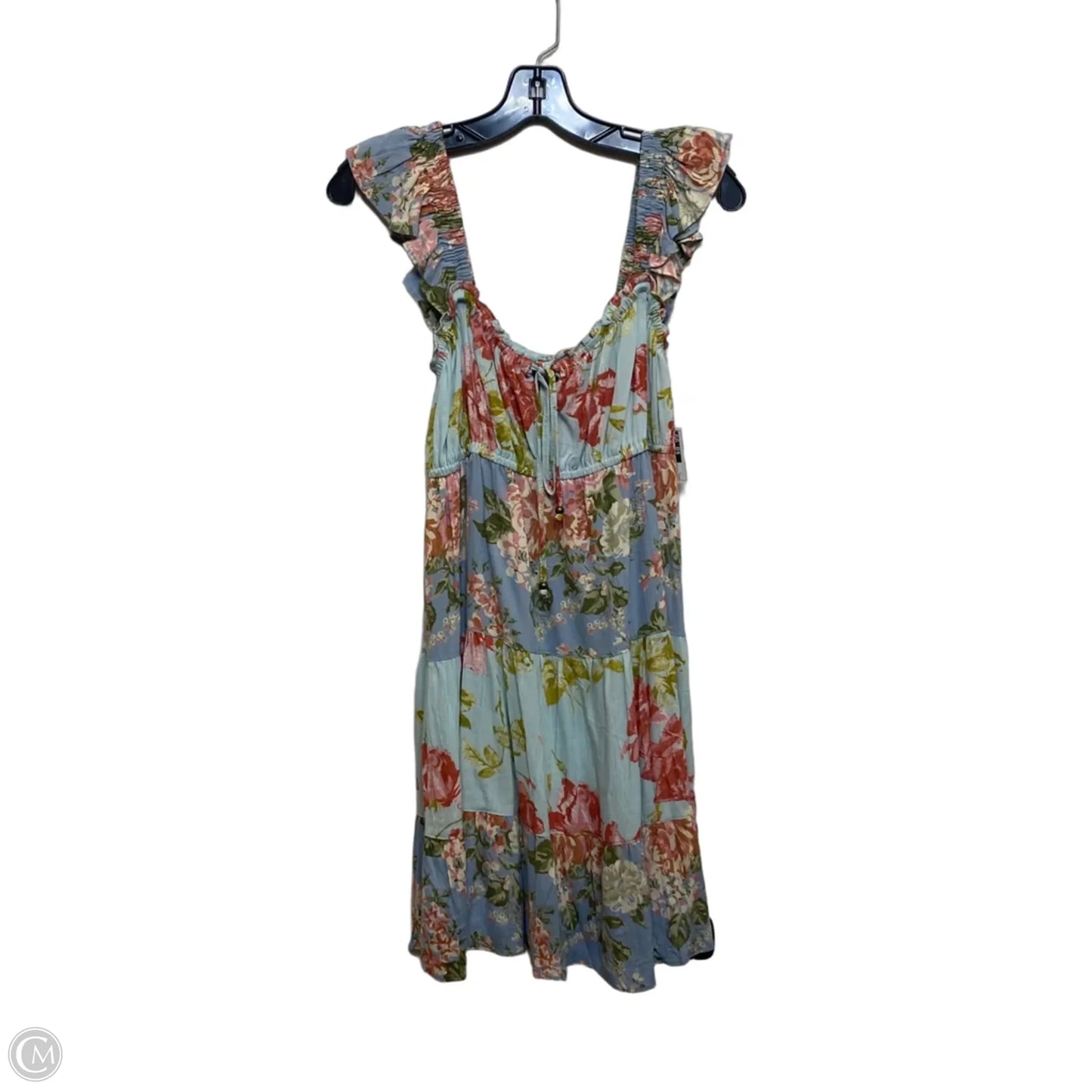 Dress Casual Short By Angie In Floral Print, Size: L