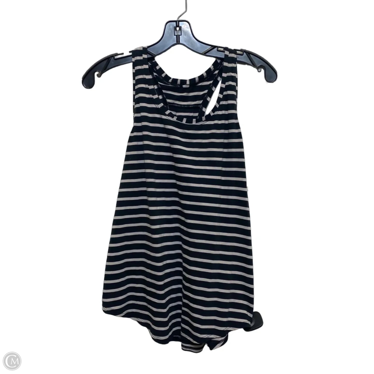Athletic Tank Top Designer By Lululemon In Black, Size: M