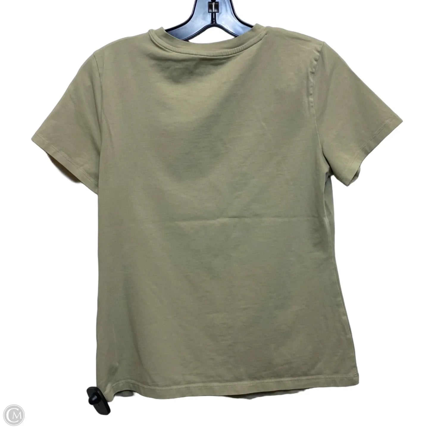 Top Short Sleeve Basic By A New Day In Green, Size: Xs