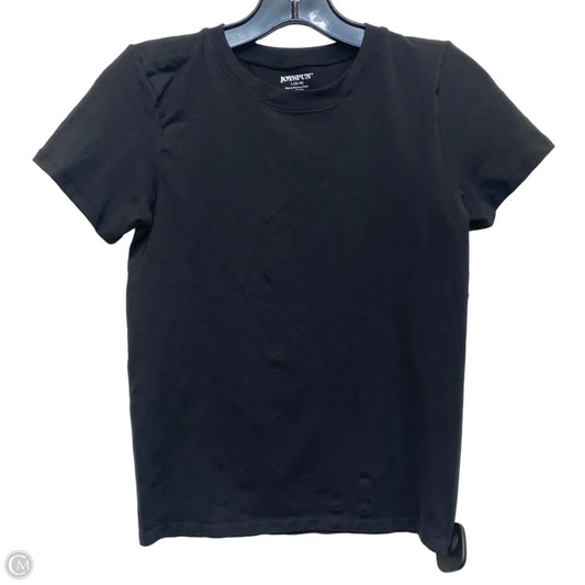 Top Short Sleeve Basic By Joyspun In Black, Size: L