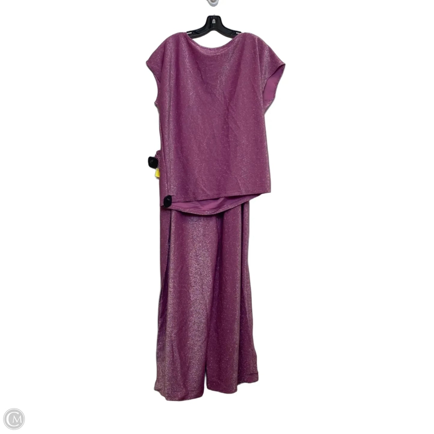 Pants Set 2pc By Boston Proper In Purple, Size: L