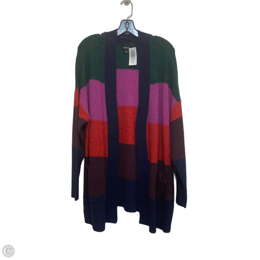 Sweater Cardigan By Torrid In Multi-colored, Size: 2x