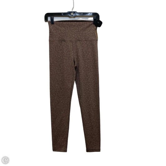 Athletic Leggings By Offline In Brown, Size: M