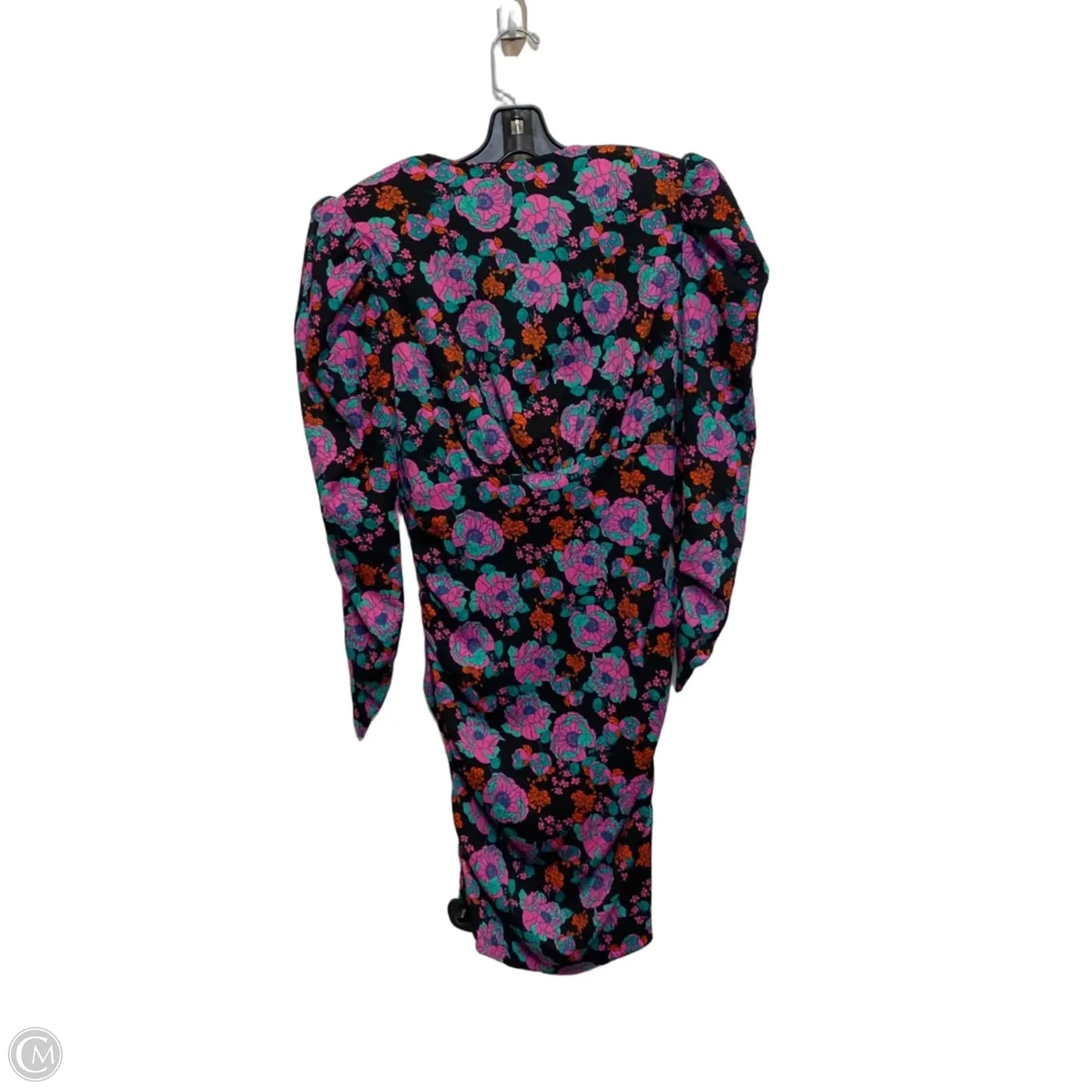 Dress Casual Short By Zara In Floral Print, Size: S