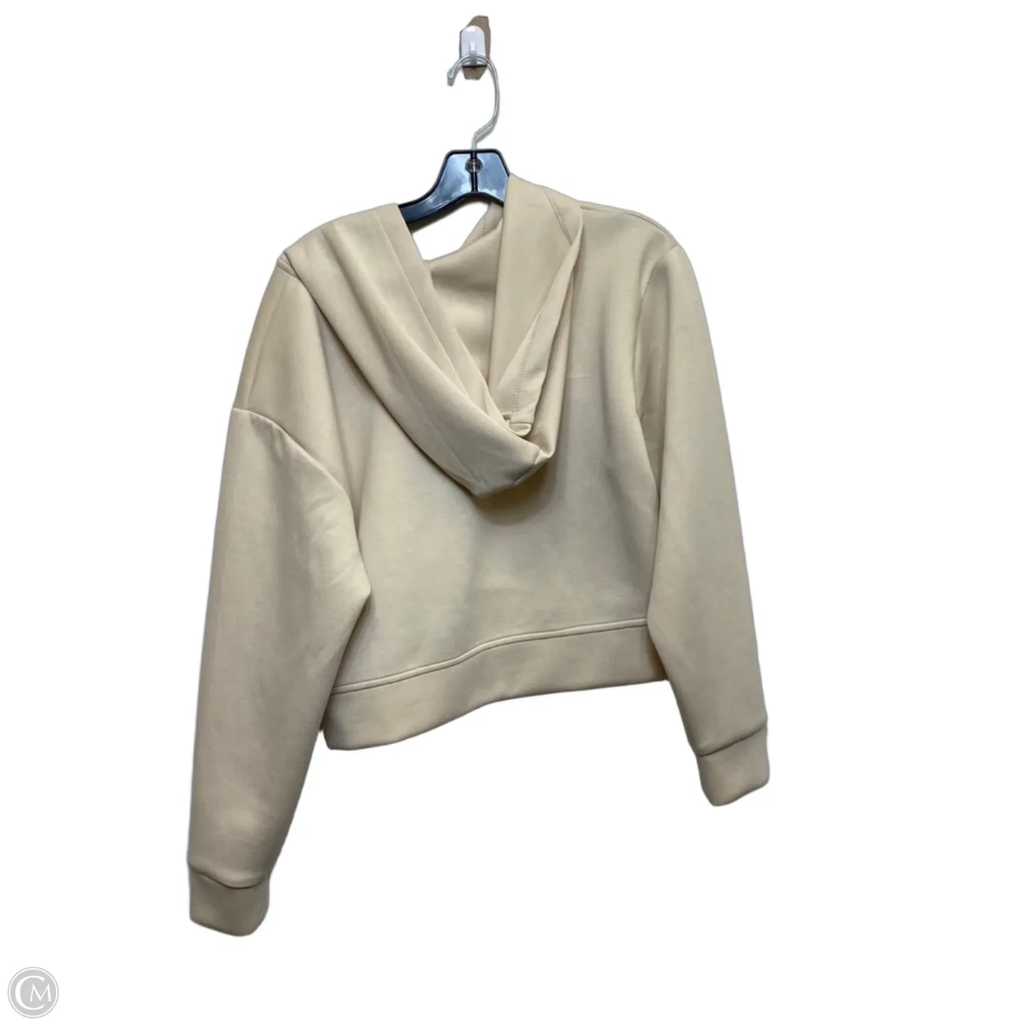 Sweatshirt Hoodie By A New Day In Tan, Size: M