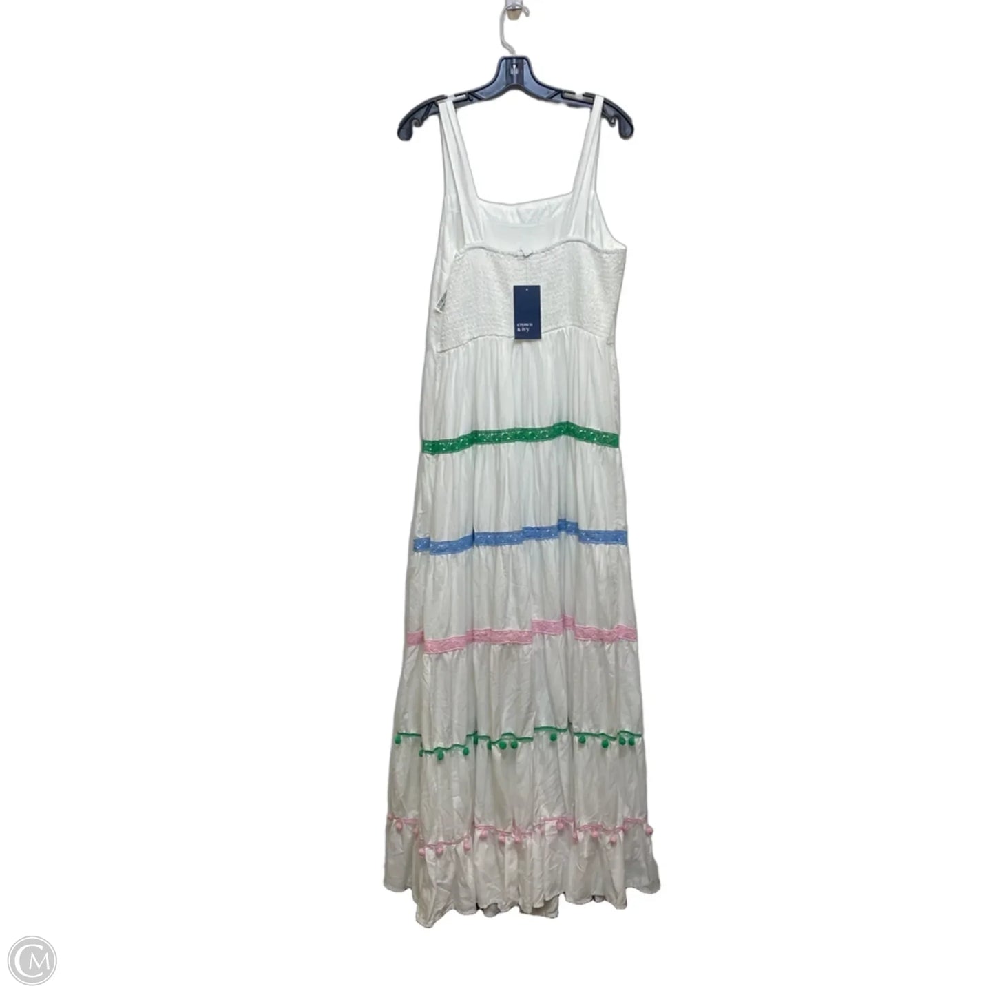 Dress Casual Maxi By Crown And Ivy In White, Size: L