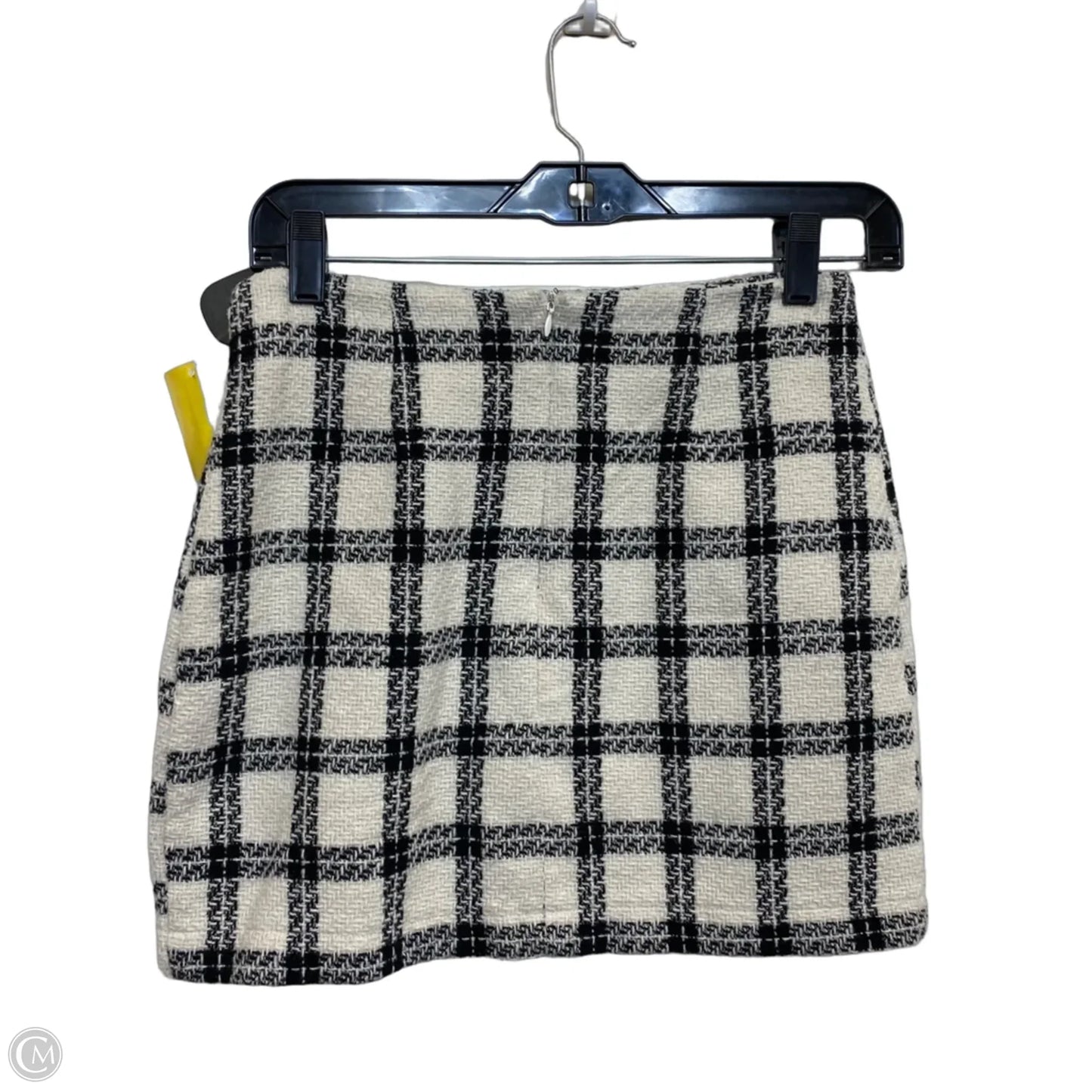 Skirt Mini & Short By Altard State In Black & Cream, Size: S