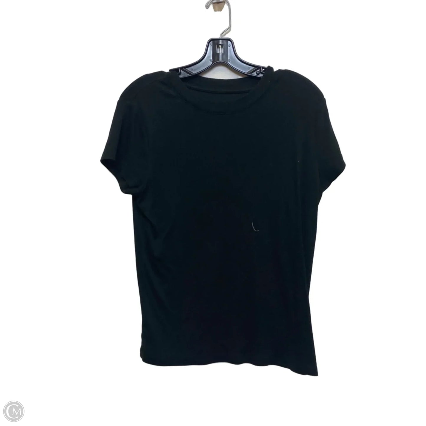 Top Short Sleeve Basic By A New Day In Black, Size: Xl