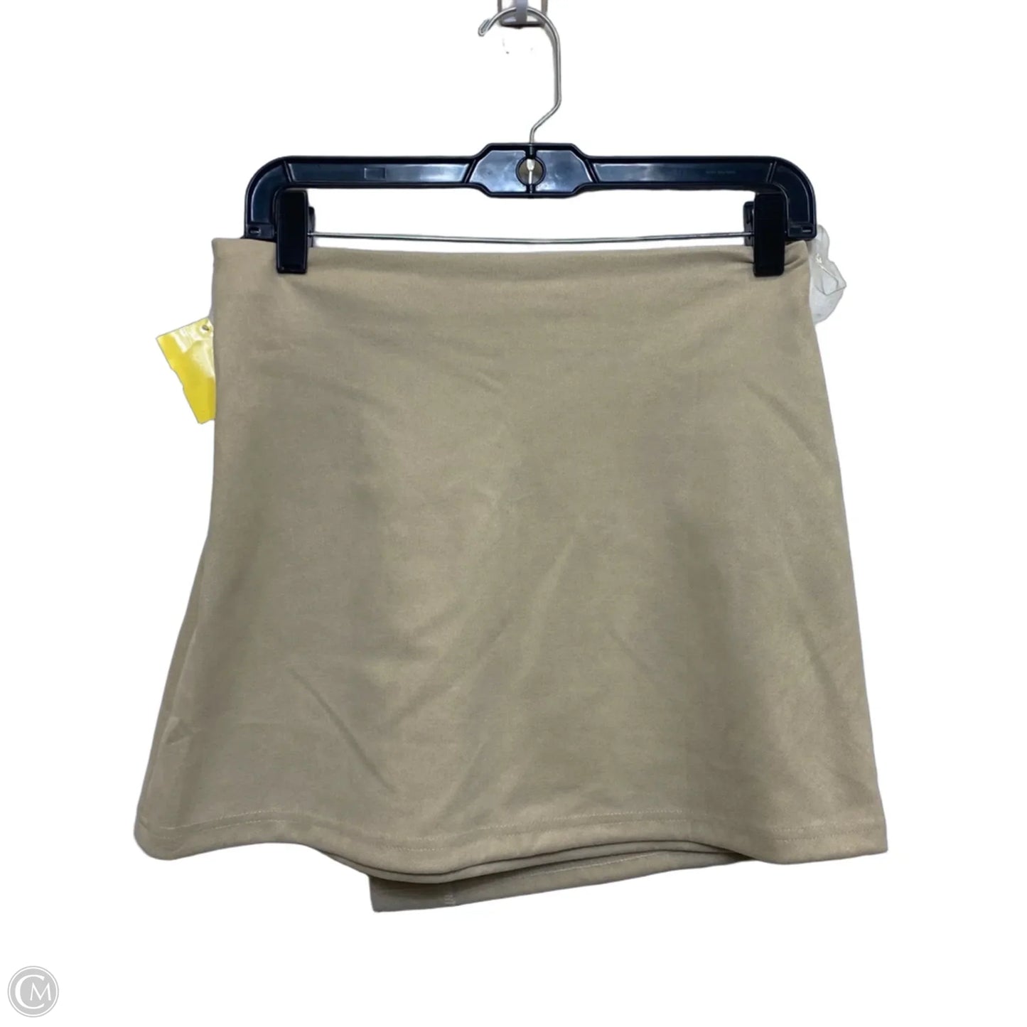 Skirt Mini & Short By Pink Lily In Tan, Size: S