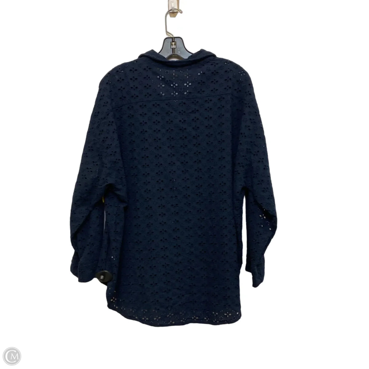 Top Long Sleeve By Maurices In Navy, Size: 2x
