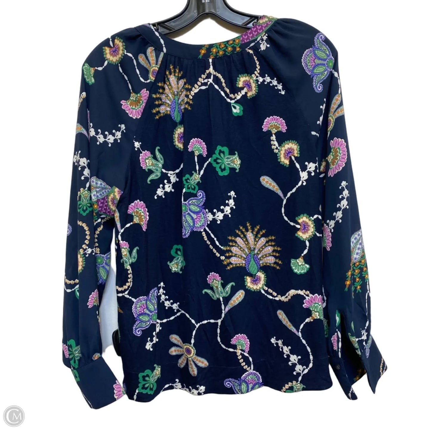 Top Long Sleeve By Loft In Blue, Size: S