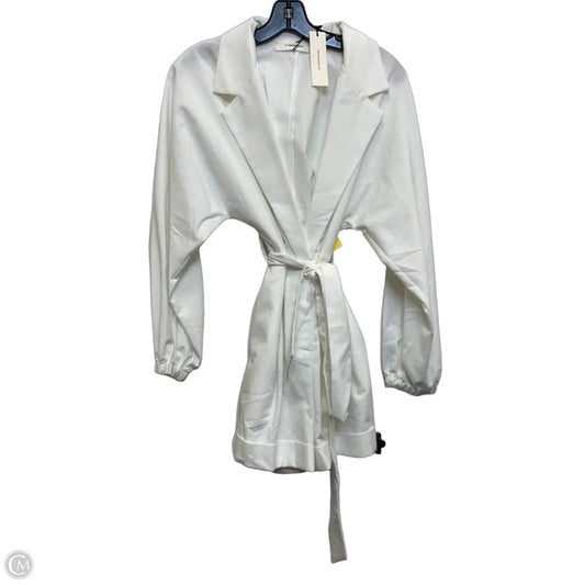 Romper By Commense In White, Size: S