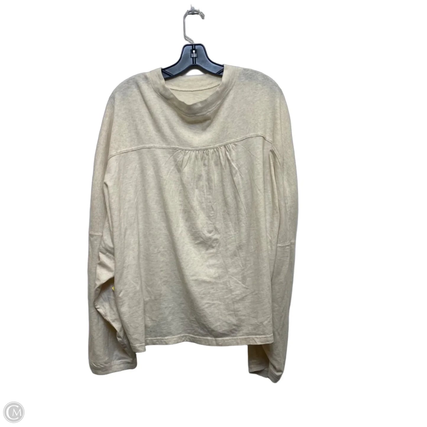 Top Long Sleeve By Aerie In Cream, Size: Xxl