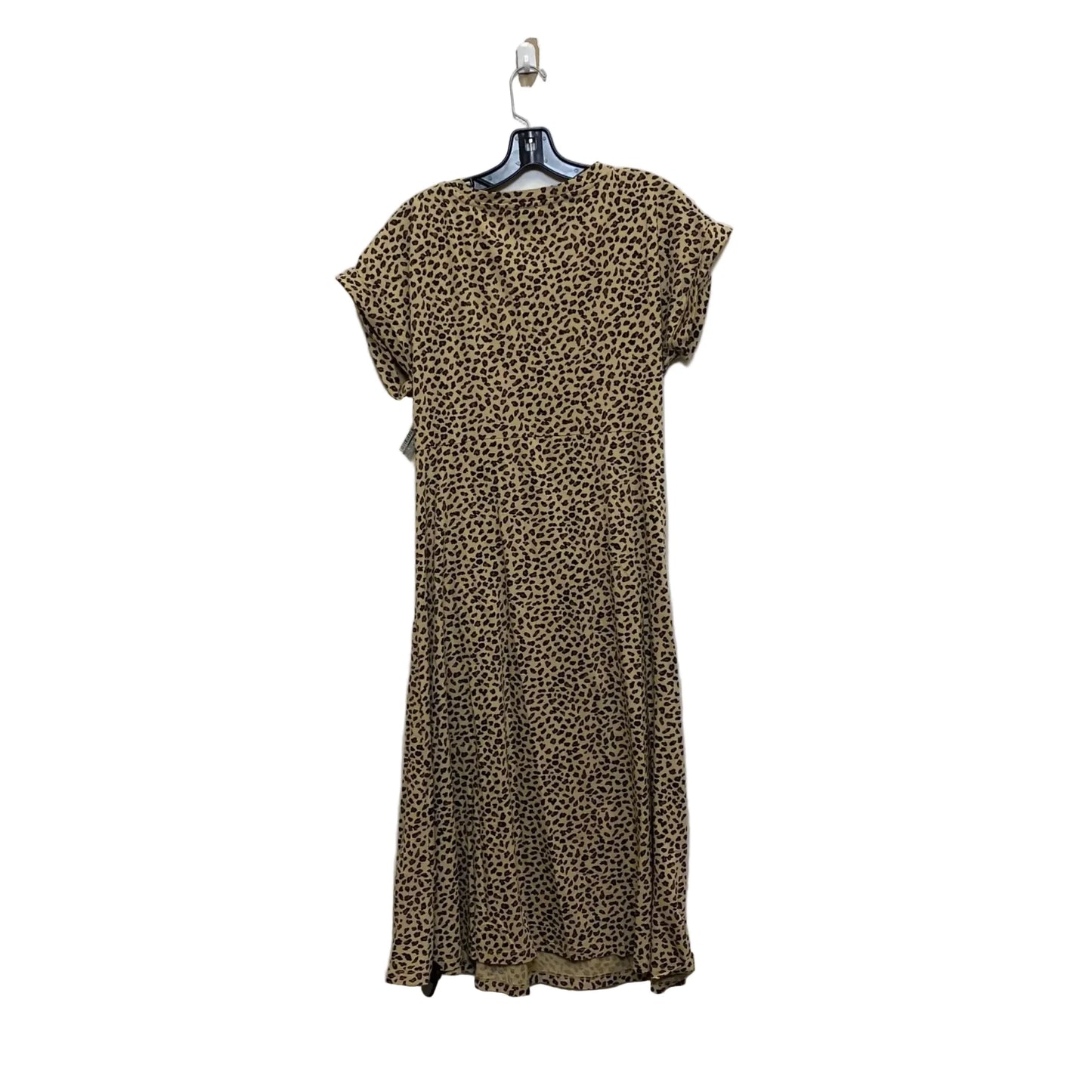 Dress Casual Midi By Talbots In Animal Print, Size: S