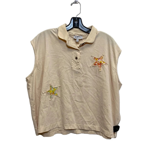Top Sleeveless By Sage + Fig In Cream, Size: S