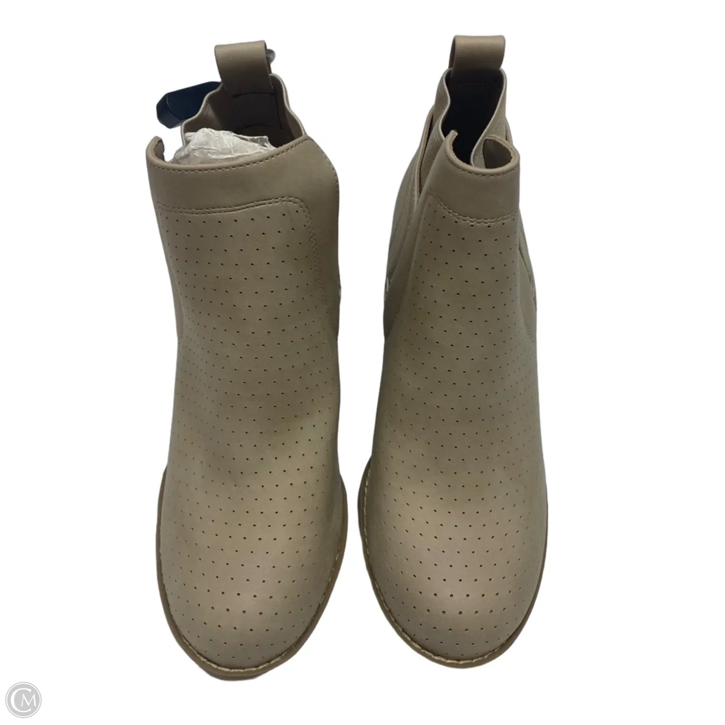 Boots Ankle Heels By Dolce Vita In Tan, Size: 7