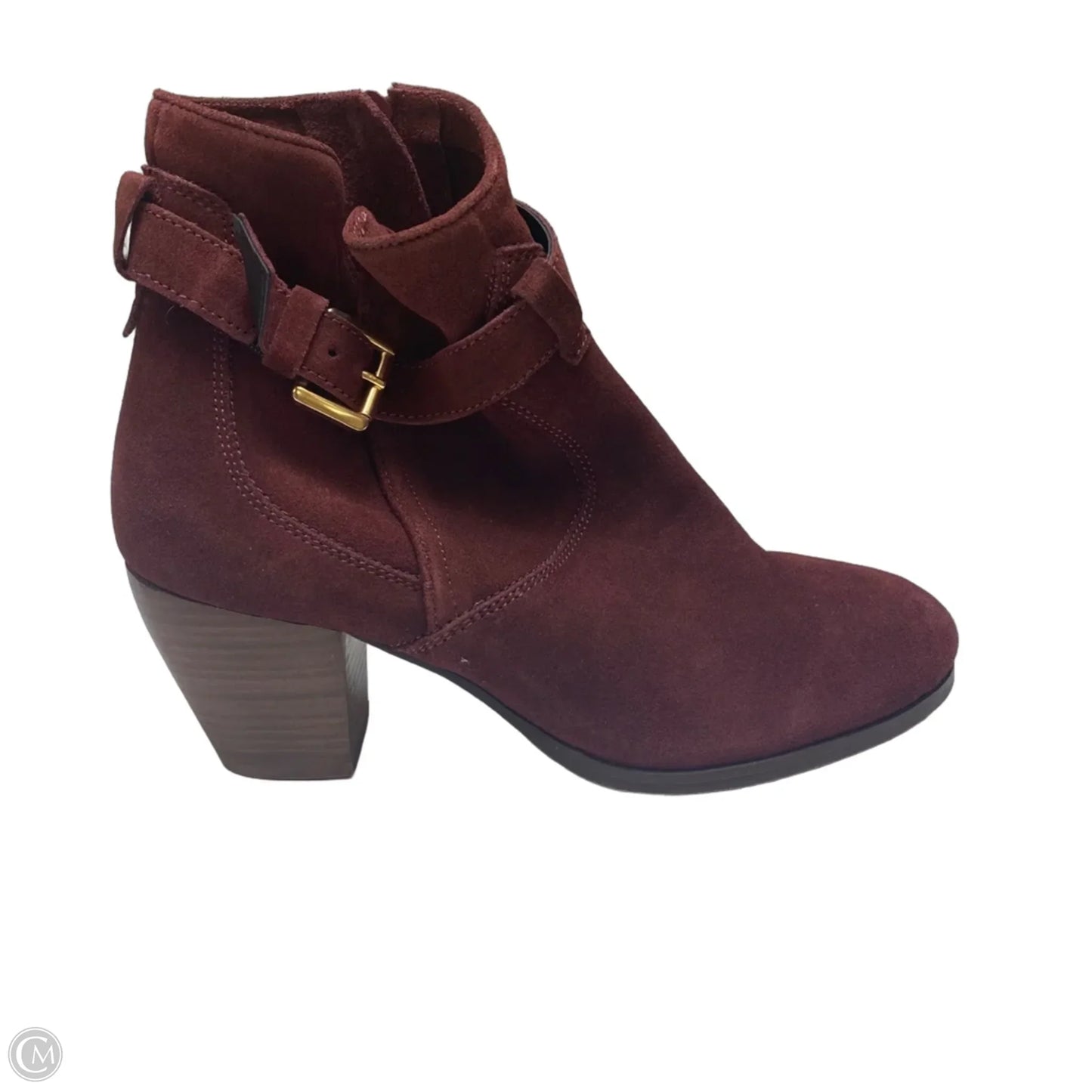 Boots Ankle Heels By Diba In Red, Size: 8