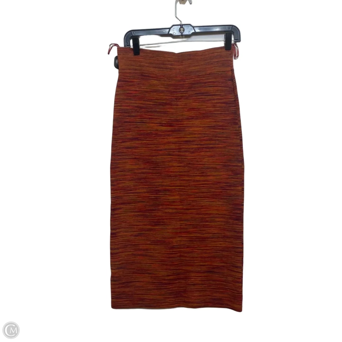 Skirt Midi By Maeve In Orange, Size: M