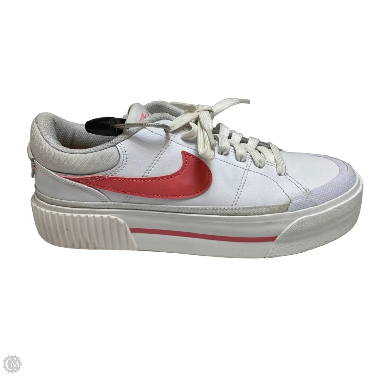 Shoes Sneakers By Nike In Pink & White, Size: 7.5