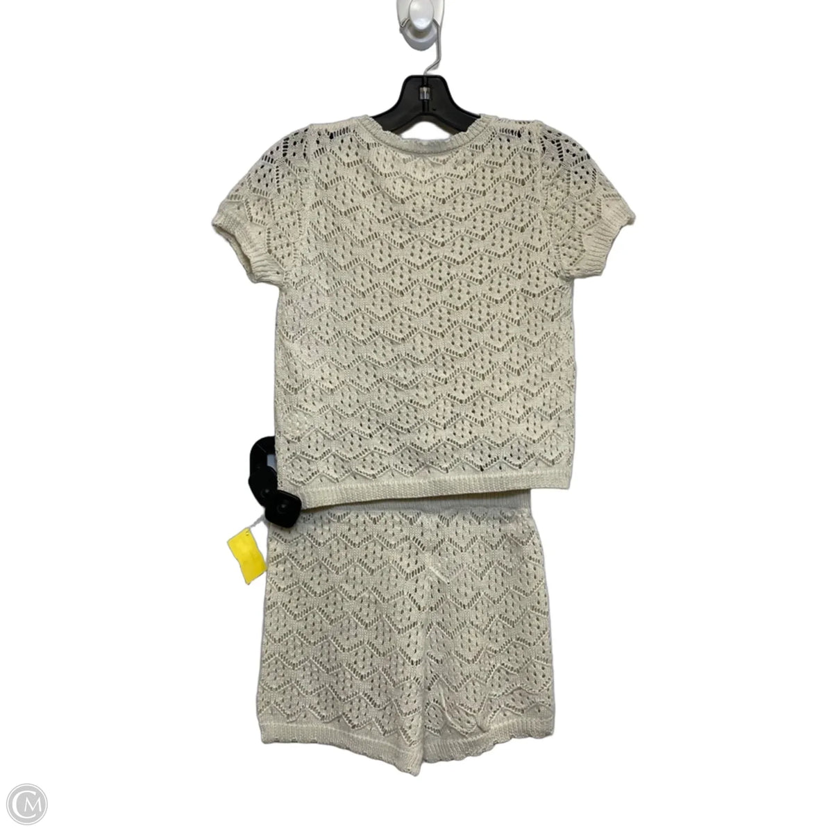 Shorts Set By Cmf In Cream, Size: S