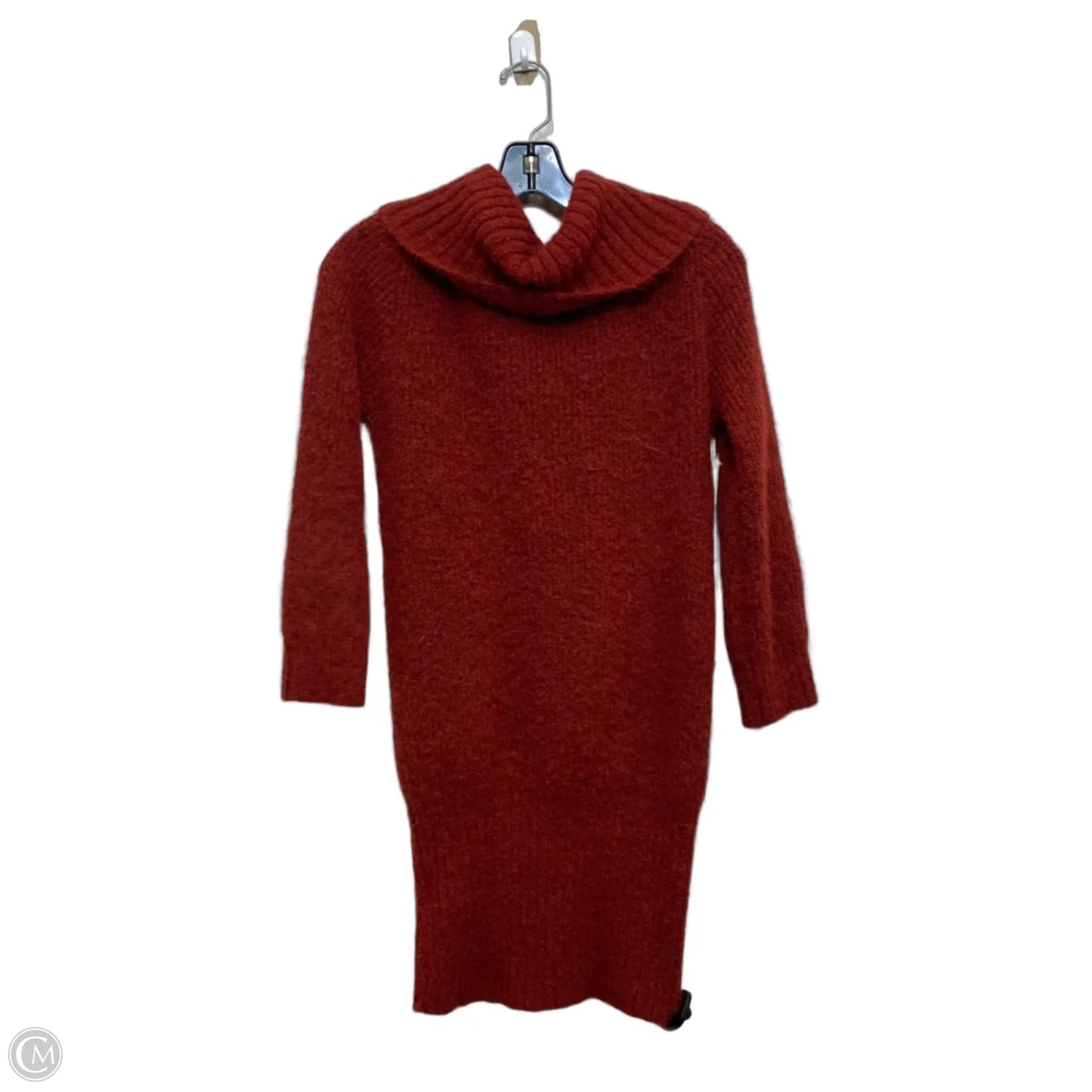 Dress Sweater By Shein In Red, Size: Xs