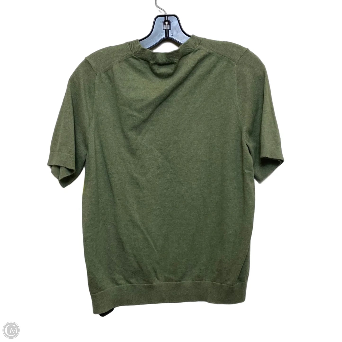 Top Short Sleeve By J. Crew In Green, Size: L