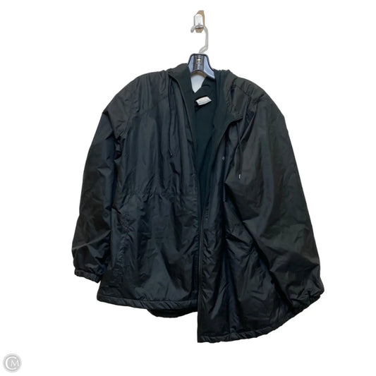 Jacket Windbreaker By Columbia In Black, Size: 3x